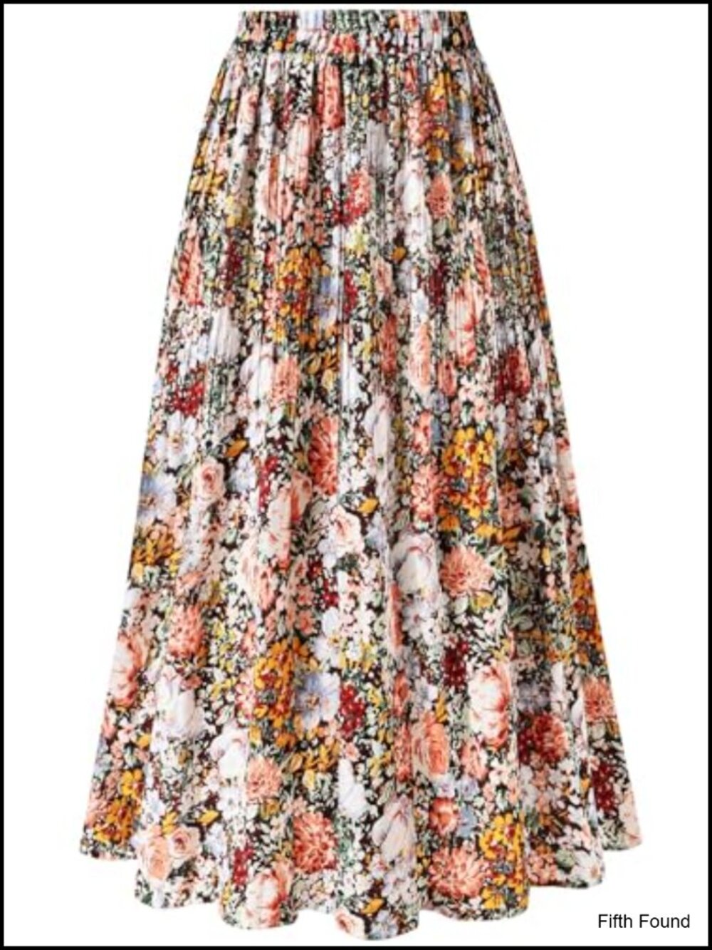 Womens Leopard Print Midi Skirt High Waisted A Line Pleated Shirring Chiffon
